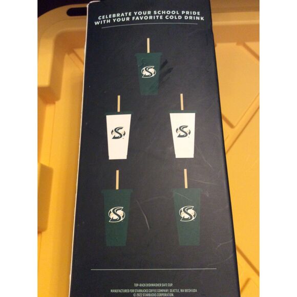 New Starbucks Sacramento state Campus Reusable Cole Cups 5 in set - Picture 2 of 5